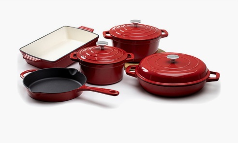 Enameled Cast Iron Cookware